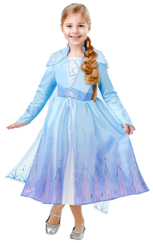 Kids Disney Frozen 2 Queen Elsa Costume