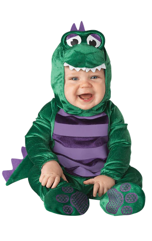 Baby dinky dino costume