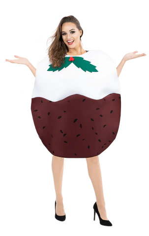 Adult Christmas pudding costume
