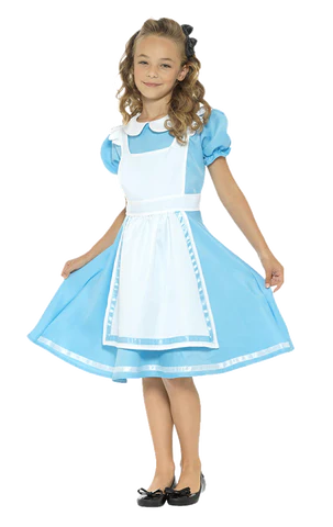 kids storybook alice costume