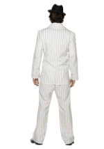 Mens White Gangster Costume Image 2
