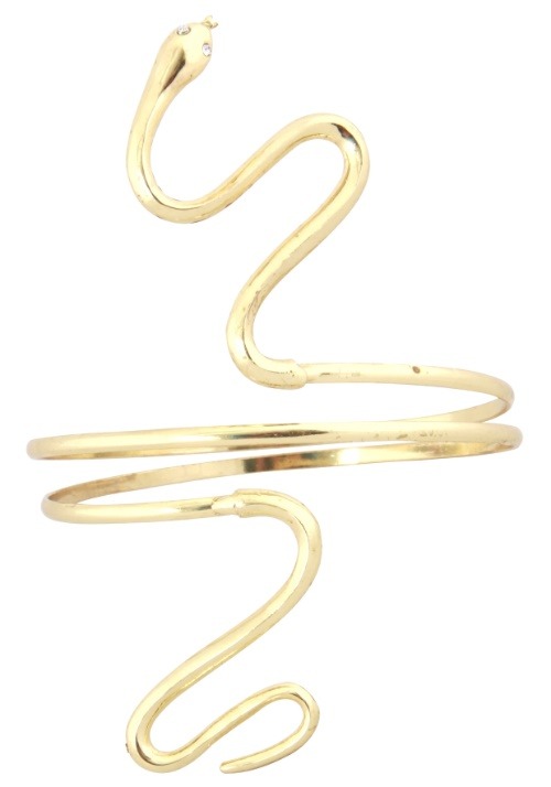 Gold Snake Armband