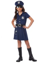 Girls Police Officer Costume