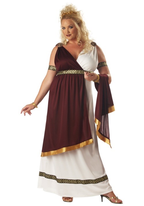 Plus Size Roman Empress Costume
