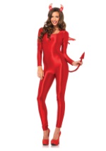 Red Spandex Catsuit alt2