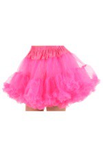 Plus Size Neon Pink Petticoat