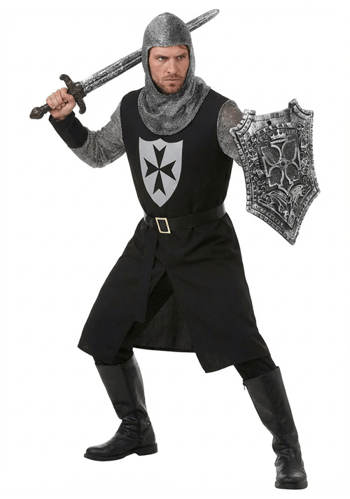 Adult Black Knight Costume