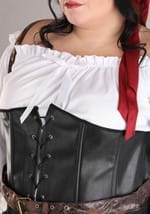 Plus Size Women's Pirate Flag Gypsy Costume Alt 2