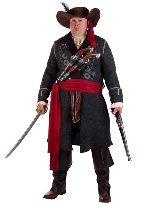 Blackbeard Plus Size Mens Costume