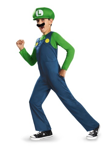 Boys Luigi Classic Costume