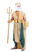 Poseidon Plus Size Men's Costume