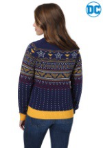 Wonder Woman Navy Womens Holiday Sweater
