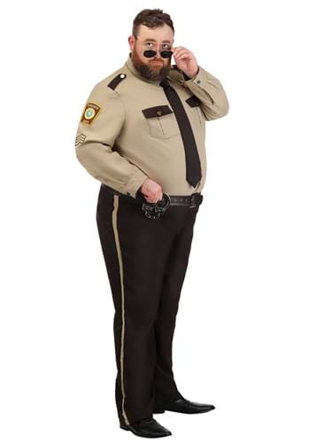 Plus Size Men's Sheriff Costume