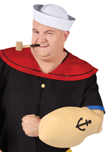 Men's Plus Size Popeye Costume