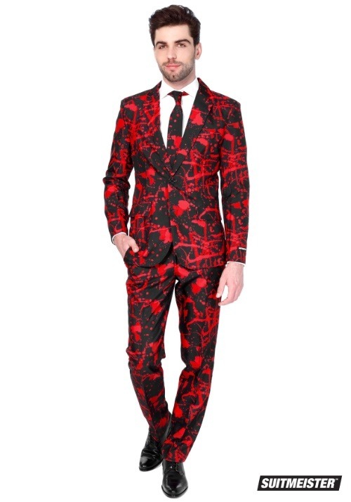 Halloween Blood Mens Suitmiester Suit