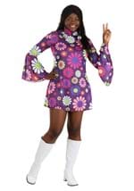 Adult Groovy Flower Power Costume Alt 2