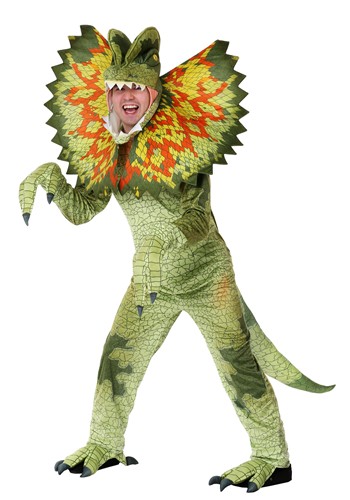 Adult Dilophosaurus Costume Alt 9