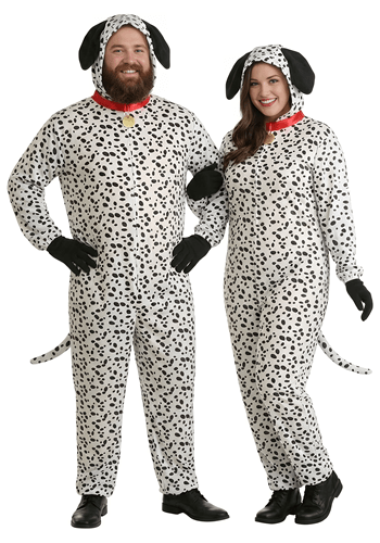 Adult Plus Size Delightful Dalmatian Costume