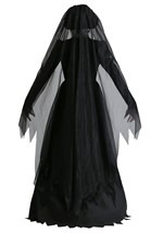 Lady in Black Women's Ghost Costume Back