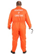 Plus Men's Prison Jumpsuit Alt 1