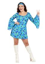 Women's Wild Flower Dress Costume 70s