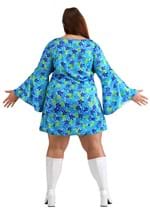 Plus Women's 70s Wild Flower Dress Costume Alt 5