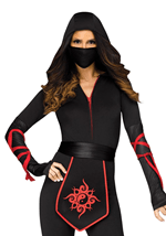 Sexy Ninja Warrior Women's Costume