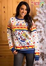 Classic Rainbow Brite Adult Ugly Christmas Sweater-0