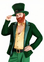Men's Gold and Green Leprechaun Costume Alt 12