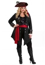 Plus Size Women's Fearless Pirate Costume Alt 2