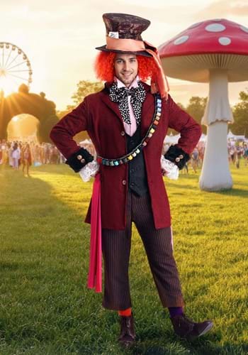 Mens Authentic Mad Hatter Costume Update Main