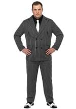 Wide Stripe Plus Size Gangster Costume Alt 1