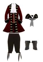 Plus Size Deluxe Captain Hook Costume Alt 13