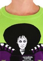 Adult Beetlejuice Lydia Deetz Ugly Halloween Sweater alt4