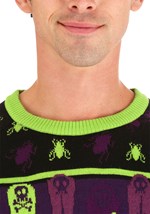 Beetlejuice It's Showtime! Adult Ugly Halloween Sweater alt4