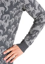 Adult Ghoulish Ghosts Halloween Sweater alt6