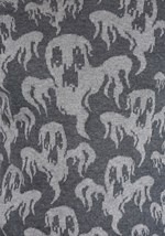 Adult Ghoulish Ghosts Halloween Sweater alt7