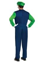 Super Mario Brothers Men's Luigi Deluxe Costume Alt 1