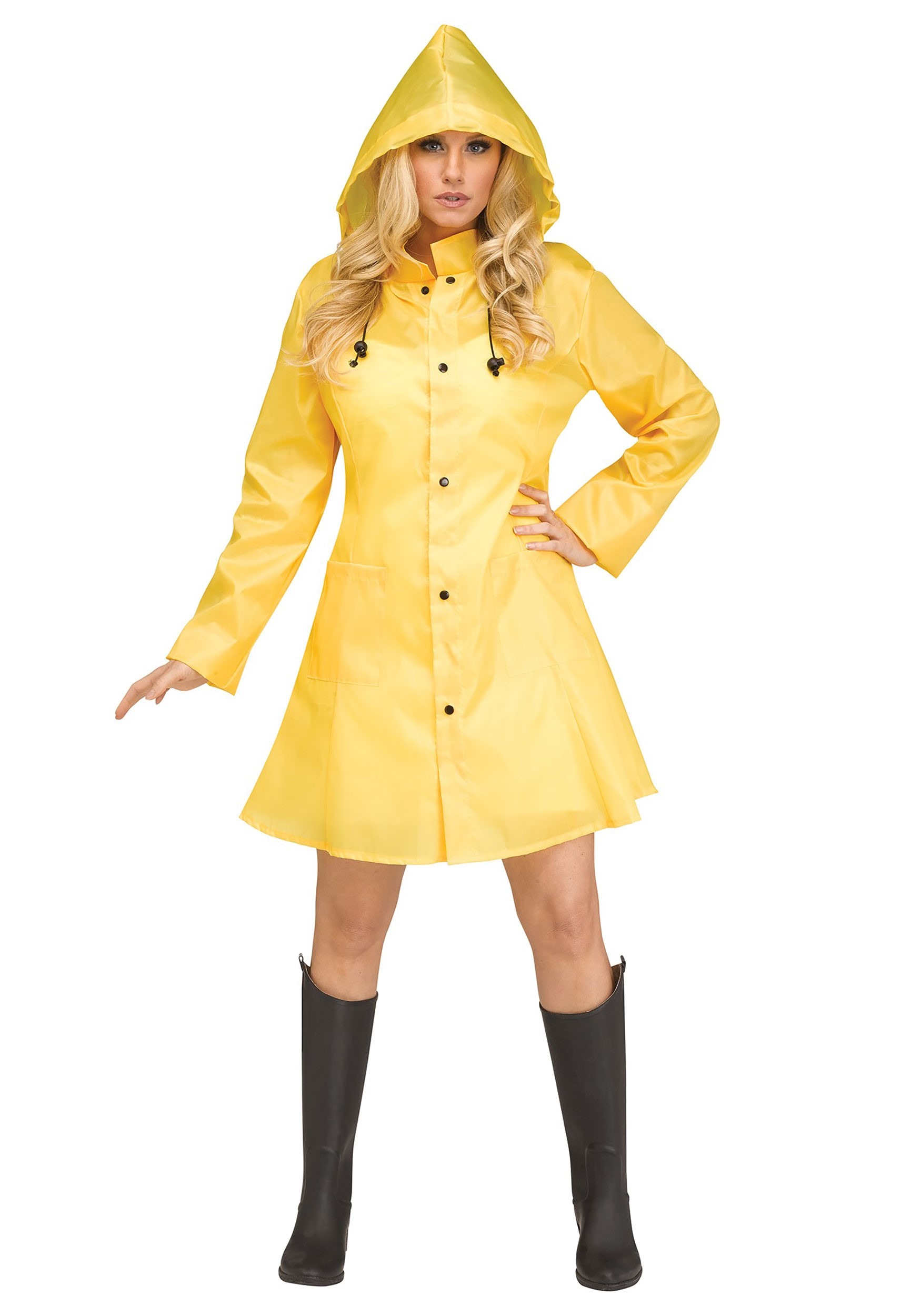 Georgie Yellow Rain Coats Yellow Raincoat Costume For Women