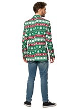 Suitmeister Christmas Green Nordic Men's Blazer Alt 1
