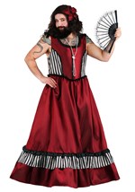 Plus Size Bearded Woman Costume