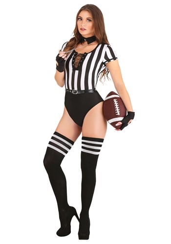 Women's Sexy Ref Bodysuit Costume