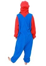 Super Mario Brothers Adult Mario Kigurumi Costume Alt 3