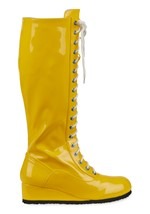Men's Yellow Wrestling Boot Alt 2