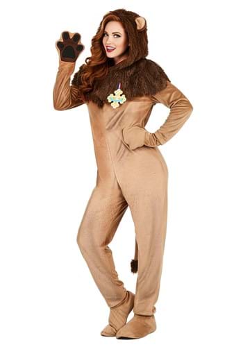 Adult Wizard of Oz Cowardly Lion Costume Alt 10