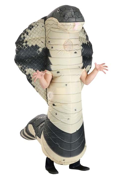 Adult Inflatable Hooded Snake Costume