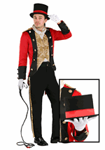 Mens Spotlight Ringmaster Costume