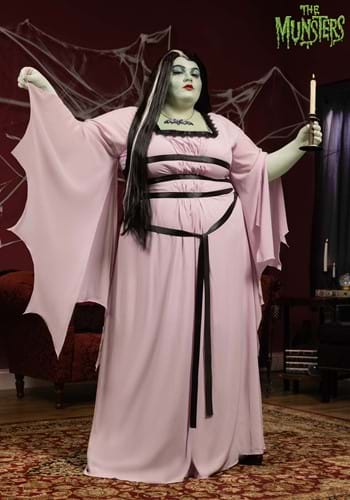 Womens Plus Size Munsters Lily Costume1