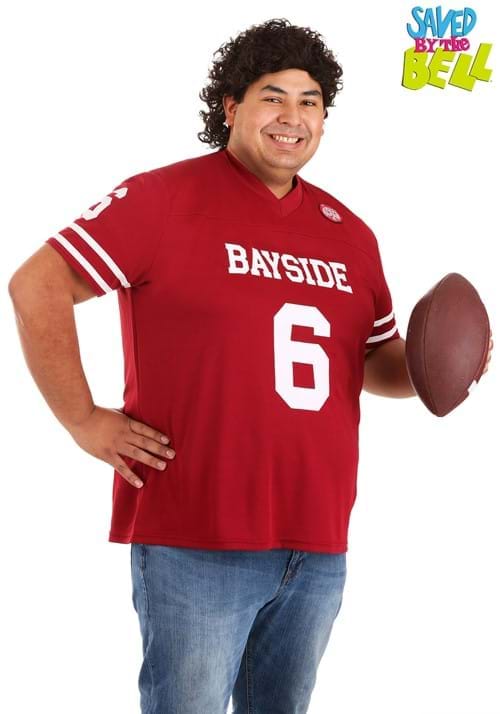 Men's Saved by the Bell  A.C. Slater Plus Size Costume