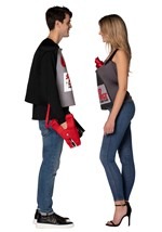 Adult Battery & Jumper Cables Couple's Costume Alt 1